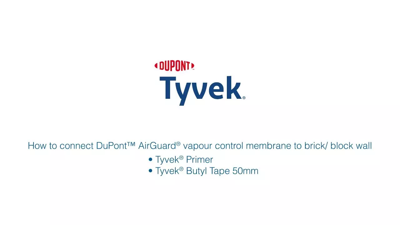 How to connect AirGuard® vapour control membrane to brick/block walls thumbnail