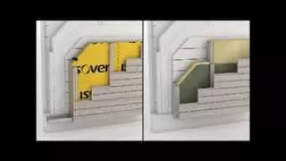 Paigalduse animatsioon - RKL 31 FACADE (75 või 100 mm) ning klassikalise lahenduse võrdlus thumbnail